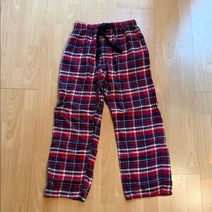 Lucky Brand Plaid Pajama Bottoms - Red and Navy Blue